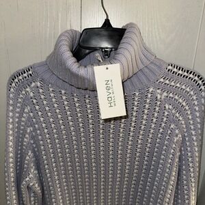 Haven Well Within Sweater Women's SlCable Chunky Knit Turtleneck Size Small NWT